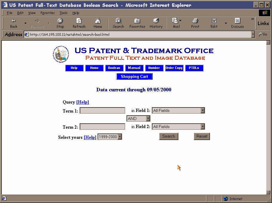 uspto assignments database
